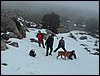 Tropa y Unidad en el Pozo de la Nieve - Sierra de Baza - 18 febrero 2006