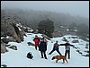 Tropa y Unidad en el Pozo de la Nieve - Sierra de Baza - 18 febrero 2006