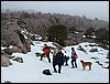 Tropa y Unidad en el Pozo de la Nieve - Sierra de Baza - 18 febrero 2006