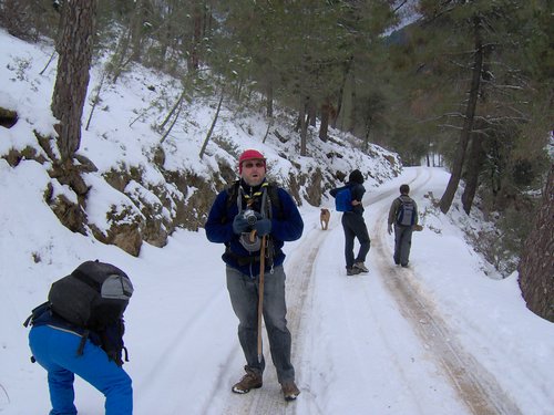 Excursin a la Cueva de los Mrmoles en la Sierra de Hutor - 25 de febrero de 2006 - Foto 20
