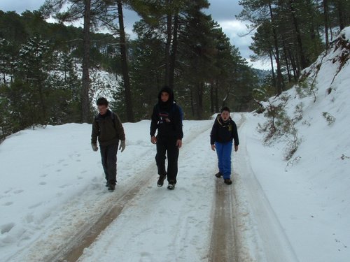 Excursi�n a la Cueva de los M�rmoles en la Sierra de Hu�tor - 25 de febrero de 2006 - Foto 21