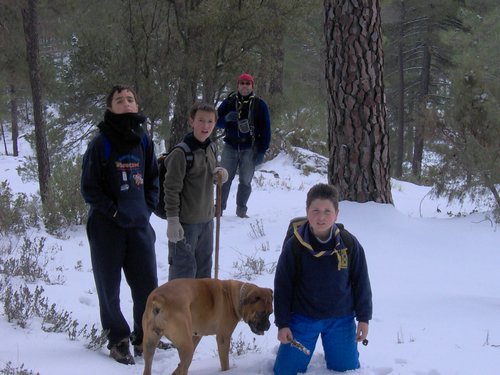 Excursi�n a la Cueva de los M�rmoles en la Sierra de Hu�tor - 25 de febrero de 2006 - Foto 26