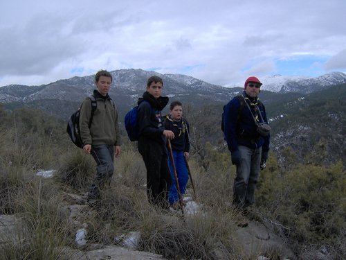 Excursin a la Cueva de los Mrmoles en la Sierra de Hutor - 25 de febrero de 2006 - Foto 38