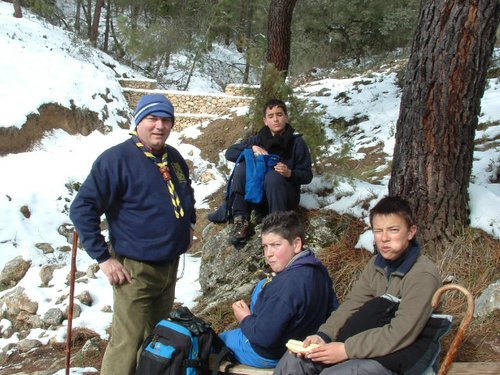 Excursin a la Cueva de los Mrmoles en la Sierra de Hutor - 25 de febrero de 2006 - Foto 41