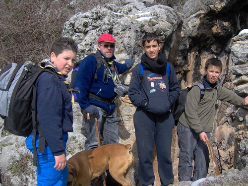 Excursin a la Cueva de los Mrmoles en la Sierra de Hutor - 25 de febrero de 2006 - Foto 44