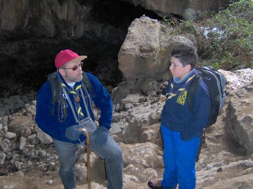 Excursin a la Cueva de los Mrmoles en la Sierra de Hutor - 25 de febrero de 2006 - Foto 49