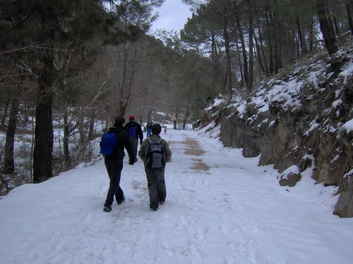 Excursin a la Cueva de los Mrmoles en la Sierra de Hutor - 25 de febrero de 2006 - Foto 71
