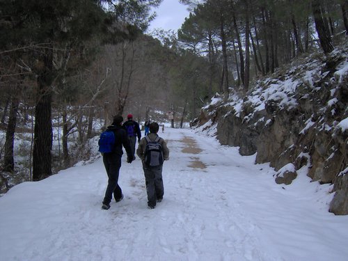 Excursi�n a la Cueva de los M�rmoles en la Sierra de Hu�tor - 25 de febrero de 2006 - Foto 71