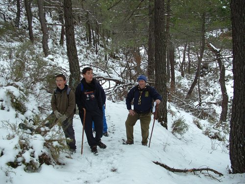 Excursin a la Cueva de los Mrmoles en la Sierra de Hutor - 25 de febrero de 2006 - Foto 75