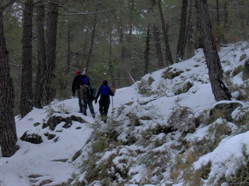 Excursi�n a la Cueva de los M�rmoles en la Sierra de Hu�tor - 25 de febrero de 2006 - Foto 79