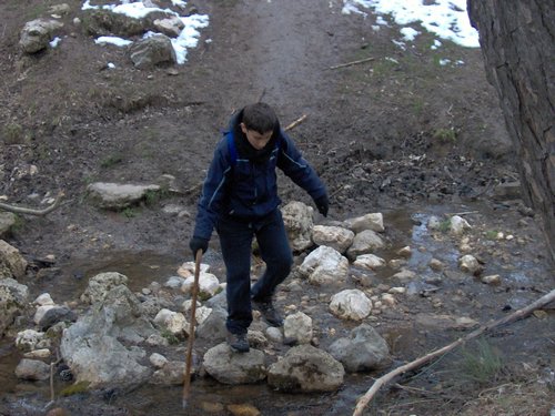 Excursin a la Cueva de los Mrmoles en la Sierra de Hutor - 25 de febrero de 2006 - Foto 100