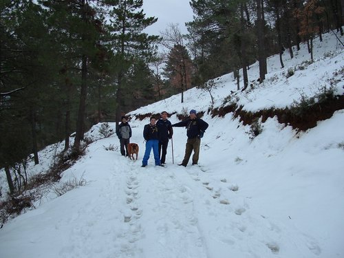 Excursi�n a la Cueva de los M�rmoles en la Sierra de Hu�tor - 25 de febrero de 2006 - Foto 121