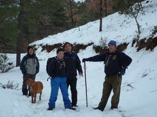 Excursi�n a la Cueva de los M�rmoles en la Sierra de Hu�tor - 25 de febrero de 2006 - Foto 122
