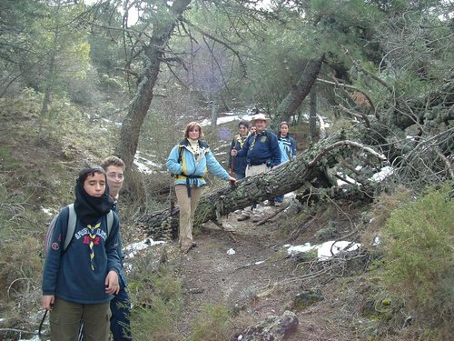 Excursin al Cerro del Corzo en la Sierra de Hutor - 4 de marzo de 2006 - Foto 42
