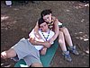 Campamento de verano 2004 en el Robledal del 1 al 15 de agosto de 2004