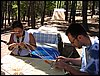 Campamento de verano 2004 en el Robledal del 1 al 15 de agosto de 2004