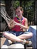 Campamento de verano 2004 en el Robledal del 1 al 15 de agosto de 2004