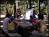 Campamento de verano 2004 en el Robledal del 1 al 15 de agosto de 2004