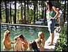 Campamento de verano 2004 en el Robledal del 1 al 15 de agosto de 2004
