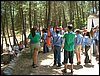 Campamento de verano 2004 en el Robledal del 1 al 15 de agosto de 2004