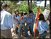Campamento de verano 2004 en el Robledal del 1 al 15 de agosto de 2004