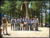 Campamento de verano 2004 en el Robledal del 1 al 15 de agosto de 2004