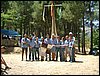 Campamento de verano 2004 en el Robledal del 1 al 15 de agosto de 2004