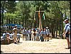 Campamento de verano 2004 en el Robledal del 1 al 15 de agosto de 2004
