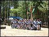 Campamento de verano 2004 en el Robledal del 1 al 15 de agosto de 2004