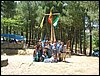 Campamento de verano 2004 en el Robledal del 1 al 15 de agosto de 2004