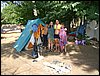 Campamento de verano 2004 en el Robledal del 1 al 15 de agosto de 2004