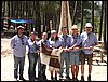 Campamento de verano 2004 en el Robledal del 1 al 15 de agosto de 2004