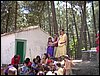 Campamento de verano 2004 en el Robledal del 1 al 15 de agosto de 2004