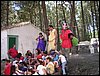Campamento de verano 2004 en el Robledal del 1 al 15 de agosto de 2004