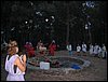 Campamento de verano 2004 en el Robledal del 1 al 15 de agosto de 2004