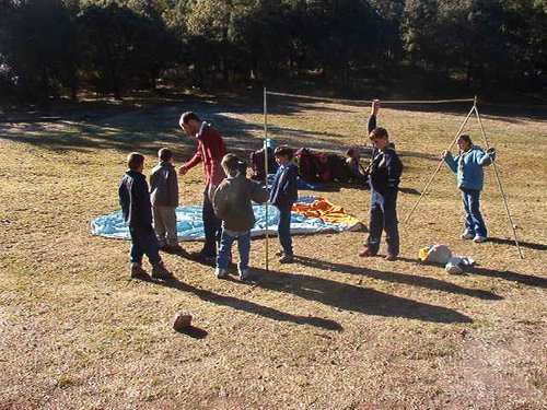 Acampada Inaugural 04/05 en La Alfaguara - 30 y 31 de octubre de 2005 - Foto 14