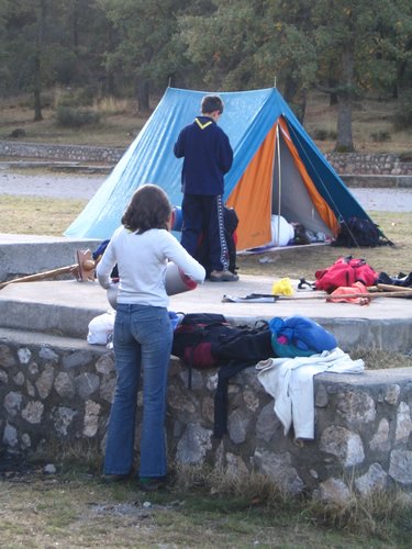 Acampada Inaugural 04/05 en La Alfaguara - 30 y 31 de octubre de 2005 - Foto 90