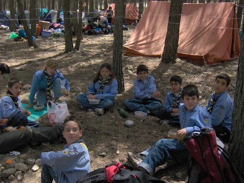 Acampada de San Jorge en el Padul - 23 y 24 de abril de 2005 - Foto 51