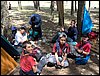 Acampada de San Jorge en el Padul - 23 y 24 de abril de 2005