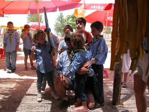 Entrega del Nudo de Plata a Rafael Jurez Jimnez - Acampada XXII aniversario - 3 de julio de 2005 - Foto 21