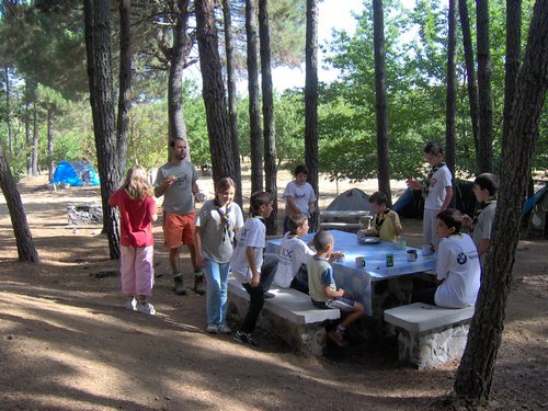 Campamento de verano 2005 en el Robledal - Del 1 al 14 de agosto de 2005 - Foto 45