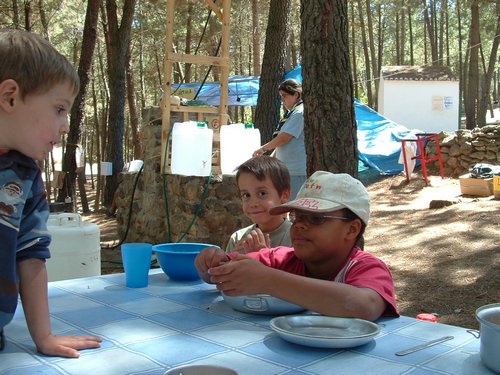 Campamento de verano 2005 en el Robledal - Del 1 al 14 de agosto de 2005 - Foto 437