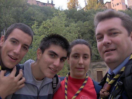 Excursin a la Silla del Moro - Presentacin de la cancin para el Festival - 19 de noviembre de 2005 - Foto 12