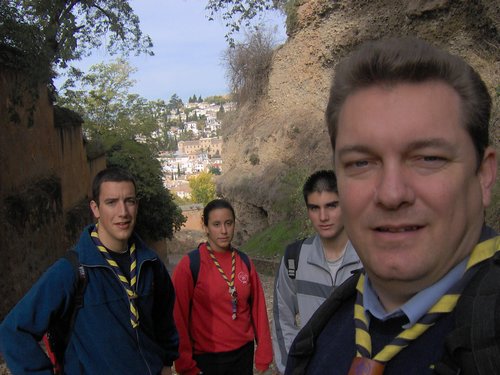 Excursin a la Silla del Moro - Presentacin de la cancin para el Festival - 19 de noviembre de 2005 - Foto 15